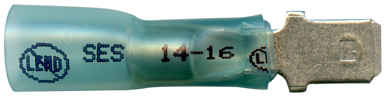 MasterLink&reg; Lead Free Ultra Seal & Solder Quick Slide Connectors - Male - 16-14 ga